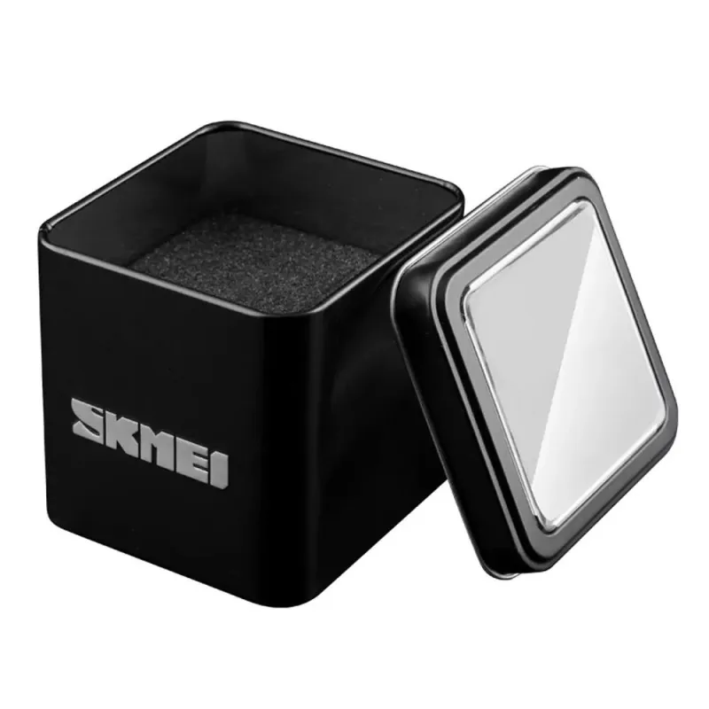 Boxes Коробочка Skmei BOXMA2 English Tin Box Black