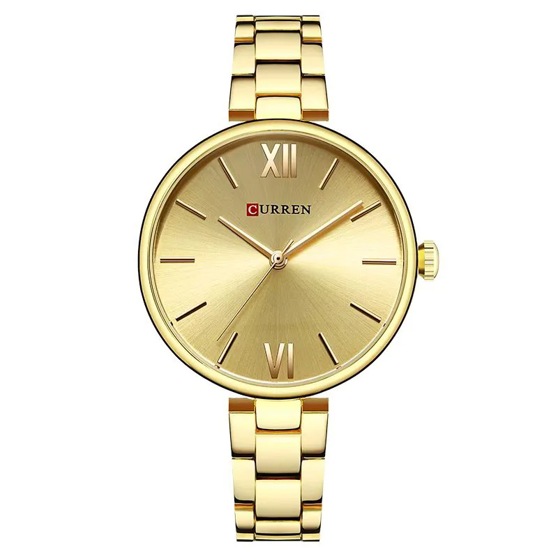 Curren 9017 Gold-Gold