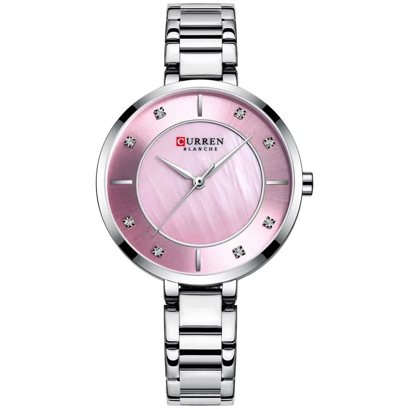 Curren 9051 Silver-Pink