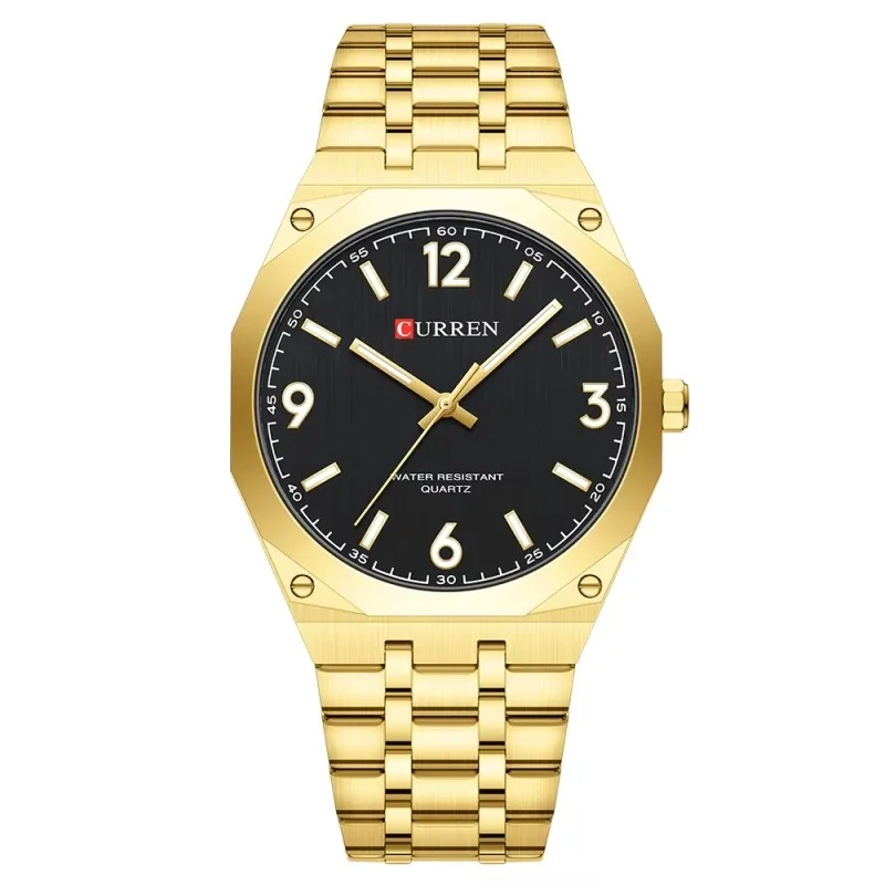 Curren 8504 Gold-Black
