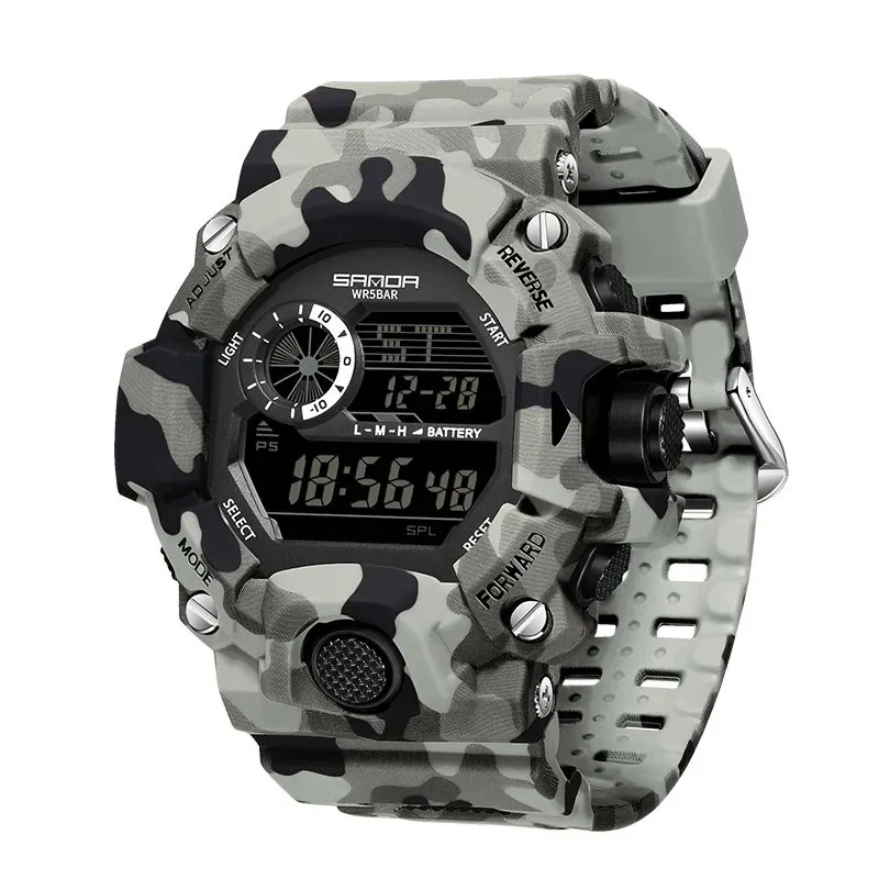 Sanda 2183 Camo Grey-Black