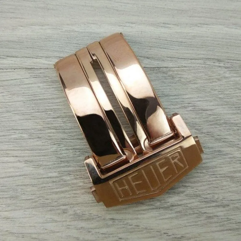 Ремешки для часов Застежка Tag Heuer Gold 22