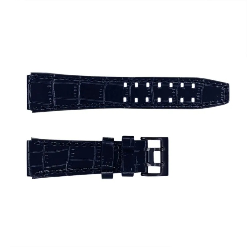 Ремешки для часов Ремінець для годинника Awarder 021 All Black 22 мм.