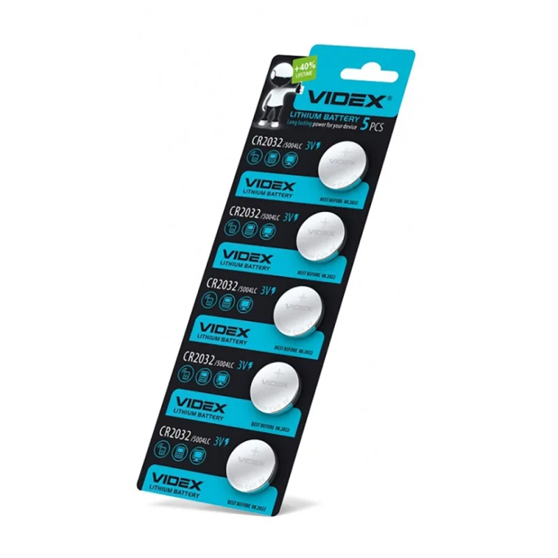 Запчасти для часов Battery Videx CR2032