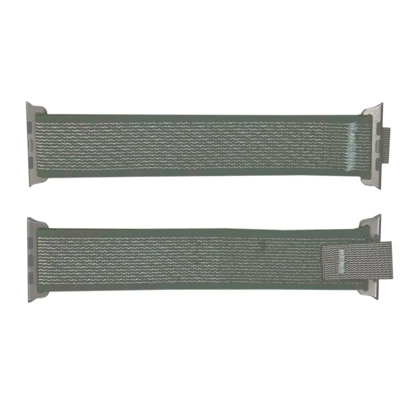 Нейлоновий ремінець 42/44/45/49 мм Green
