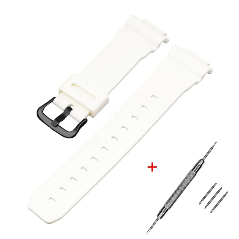 Ремінець для Casio G-Shock DW-6900 White BK