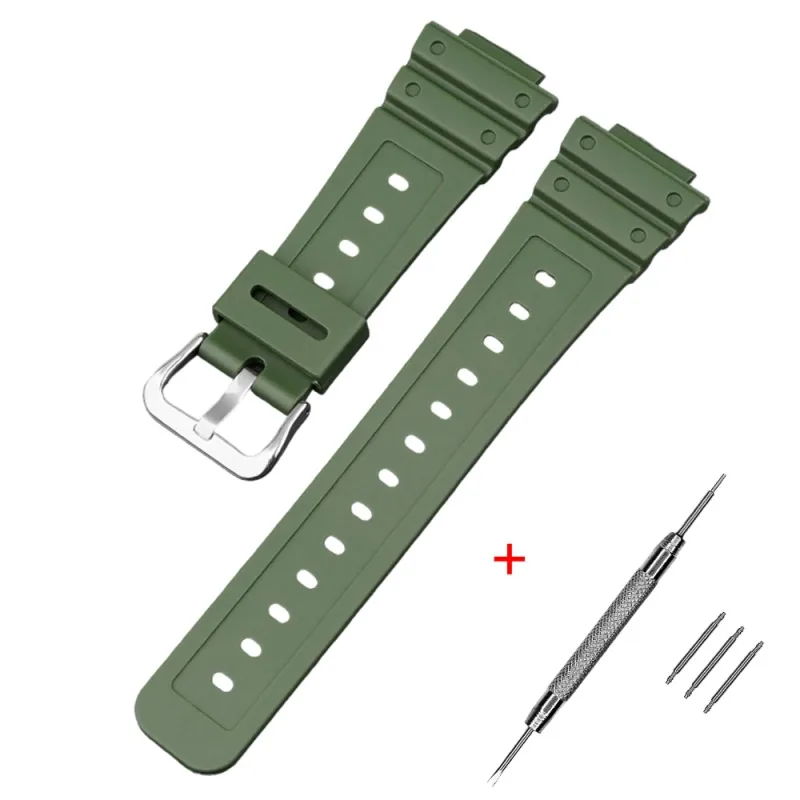 Ремінець для Casio G-Shock GA-2100 Army Green SI