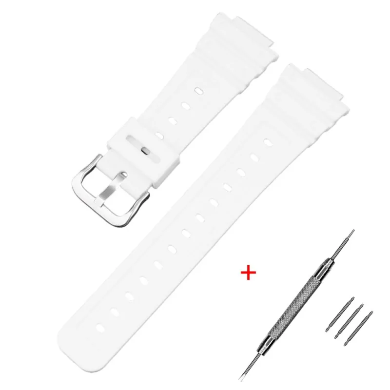 Casio accessories Ремінець для Casio G-Shock GA-2100 White SI
