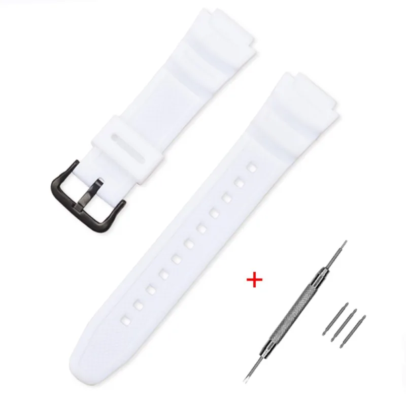 Casio accessories Ремінець для Casio G-Shock AE-1000/1200 White BK