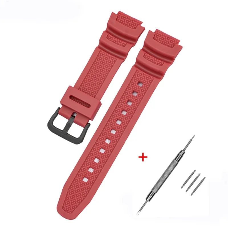 Ремінець для Casio G-Shock AE-1000/1200 Red BK