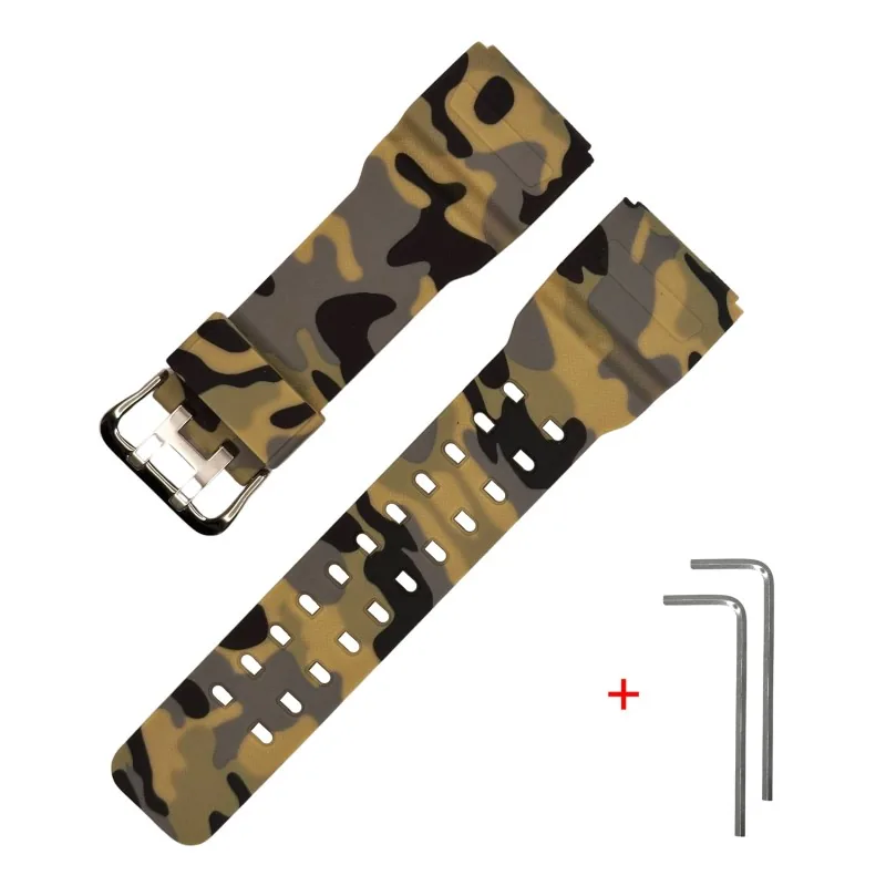 Ремінець для Casio G-Shock GG-1000/GWG-100/GSG-100 Camo Beige SI