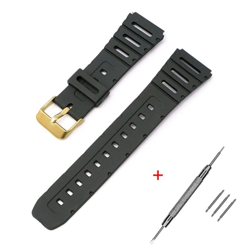 Casio accessories Ремінець для Casio G-Shock CA-53W 20mm Black GD