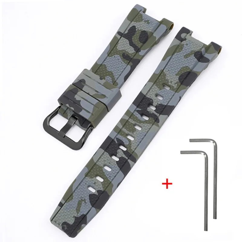 Ремінець для Casio G-Shock GST-W300 Camo Green BK