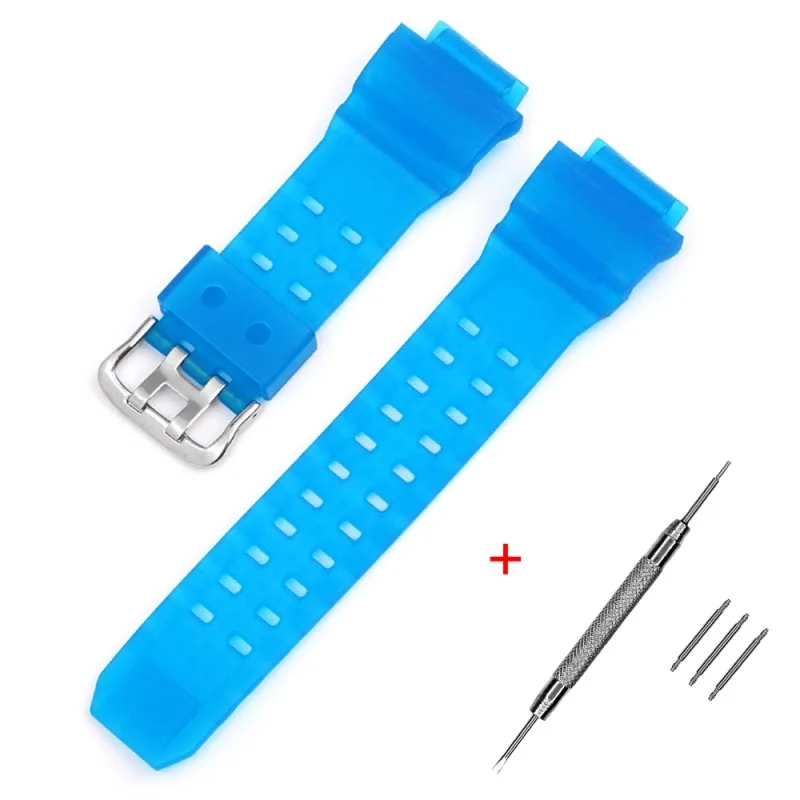 Ремінець для Casio G-Shock GW-9400 Transl Light-Blue SI