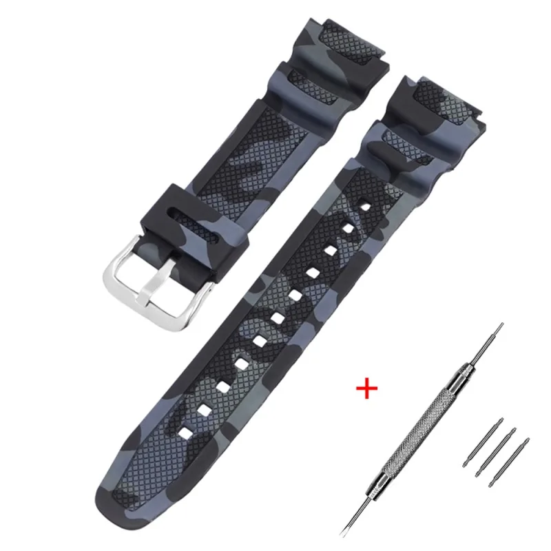 Casio accessories Ремінець для Casio G-Shock AQ-S800/AE-1200 Camo Black SI