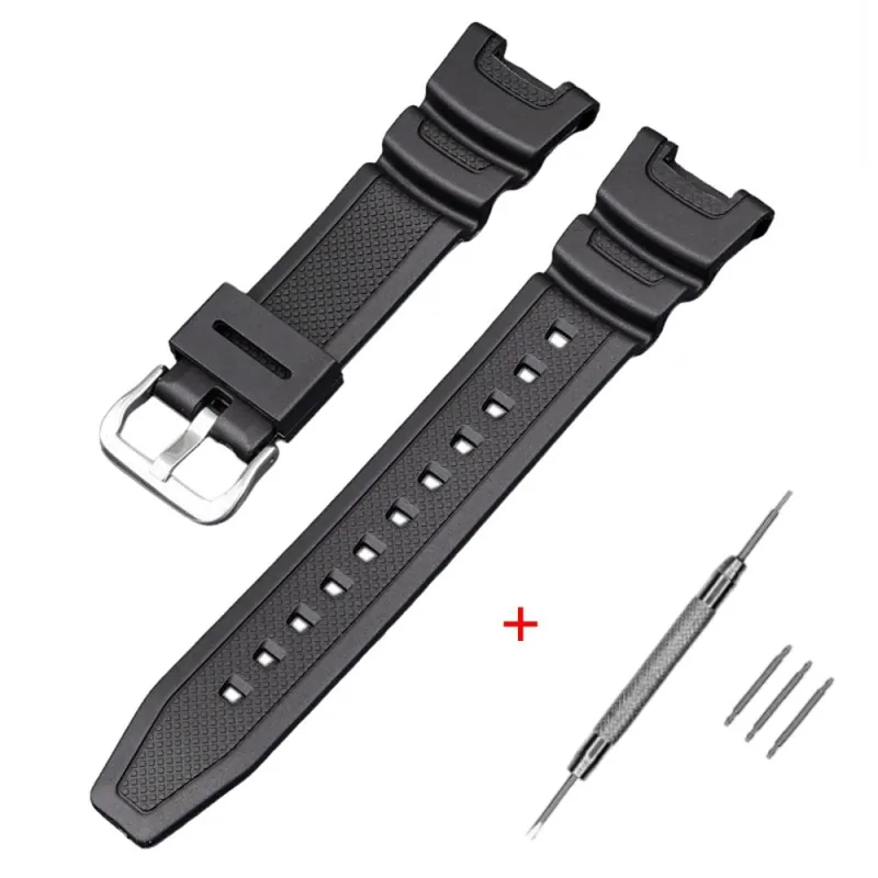 Casio accessories Ремінець для Casio SGW-100 Black SI
