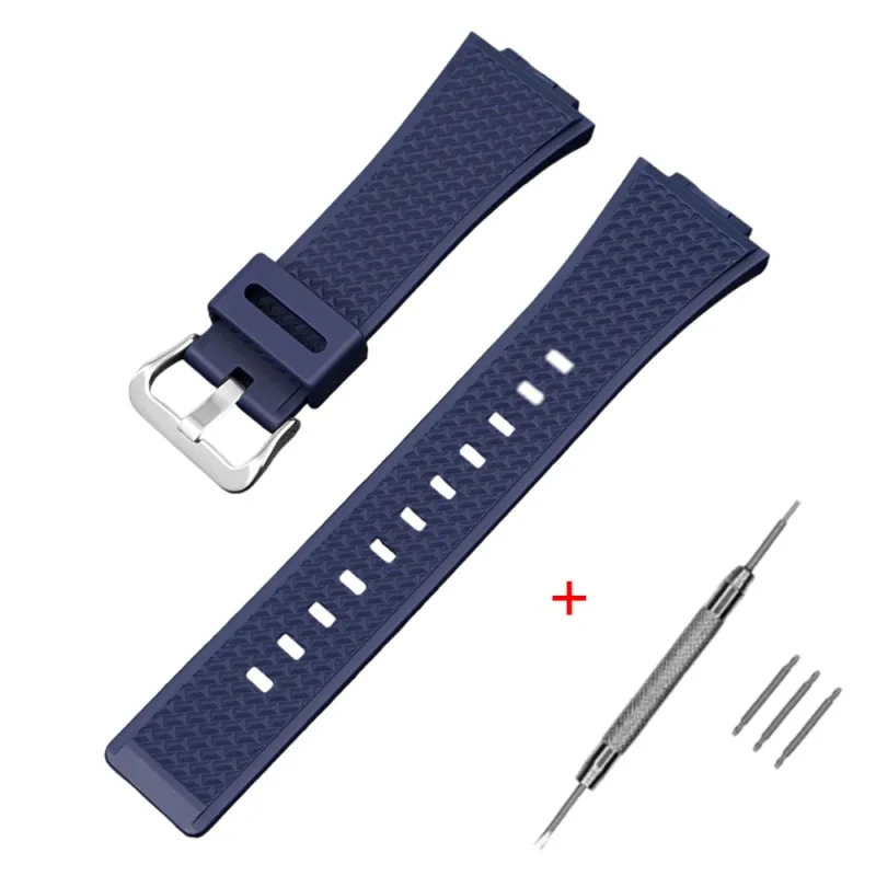 Ремінець для Casio G-Shock GA-100/110 Dark Blue SI