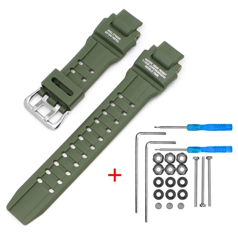 Ремінець для Casio G-Shock GA-1000 Army Green SI