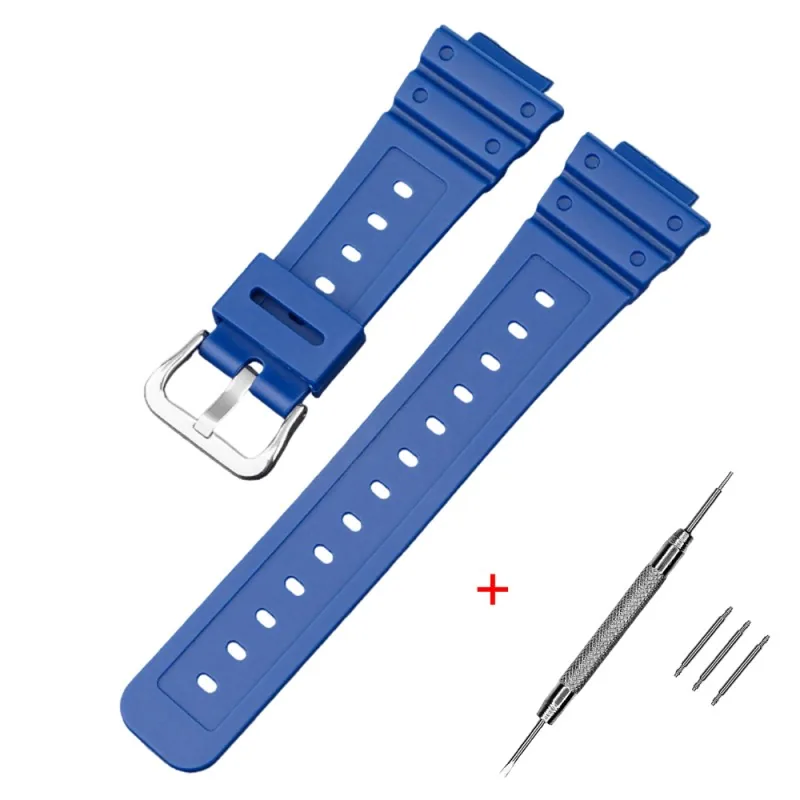 Casio accessories Ремінець для Casio G-Shock GA-2100/2110 Blue SI