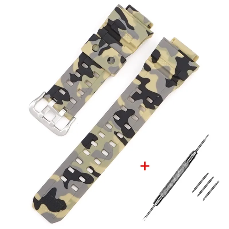 Ремінець для Casio G-Shock GW-9400/9300 Camo Beige SI