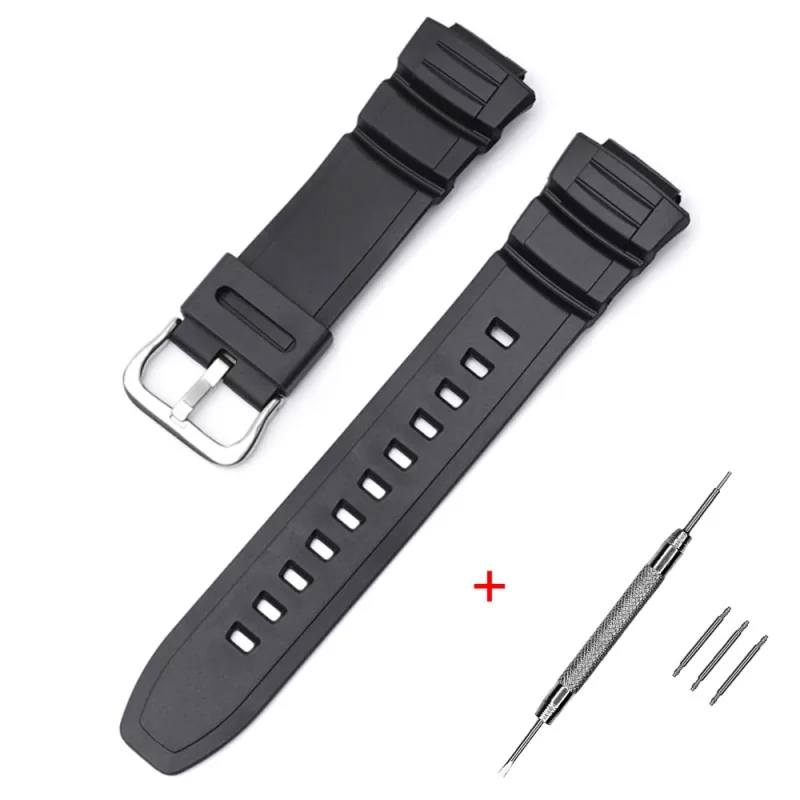 Casio accessories Ремінець для Casio AE-2100 Black SI