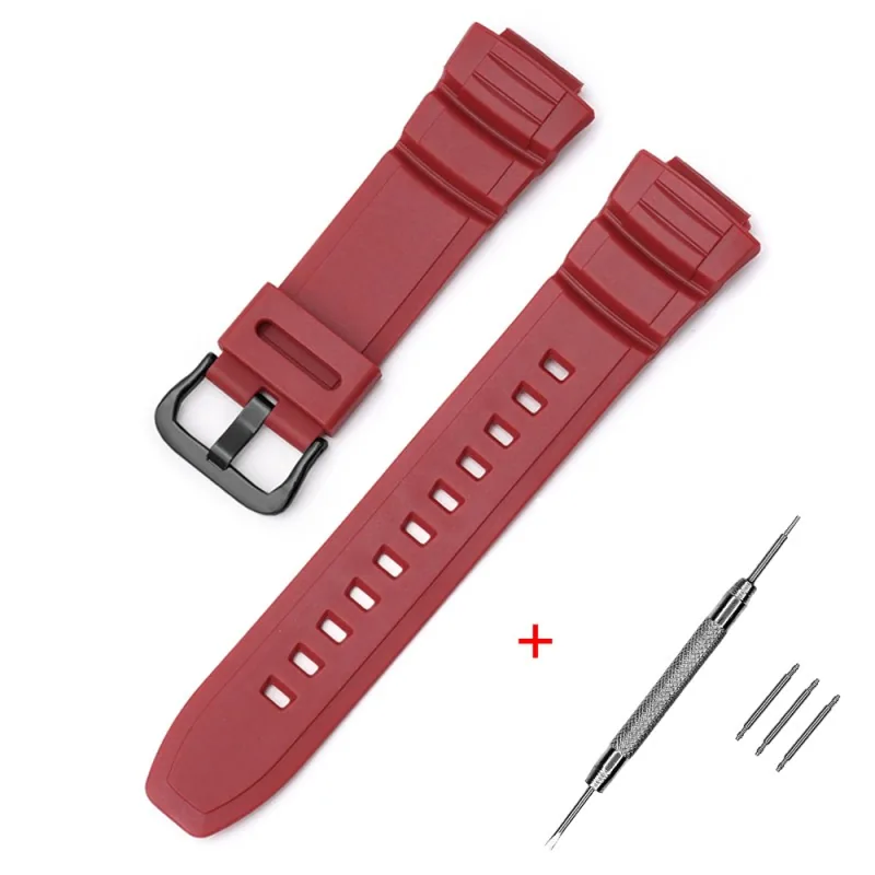 Ремінець для Casio AE-2100 Red BK