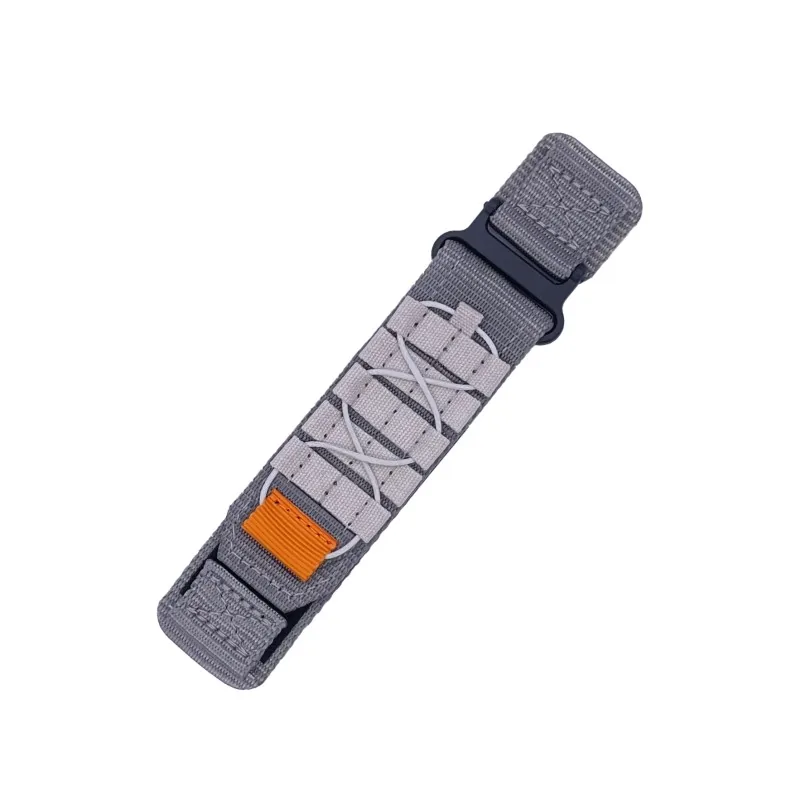 Nylon accessories Ремінець для годинника Nylon Tactic Grey 38 мм