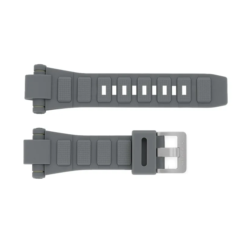 Casio accessories Ремінець для каучуковий для Casio 3009 Сірий 30х13,5 мм.