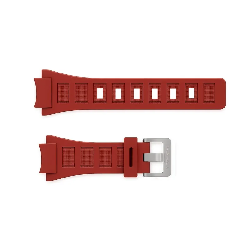 Casio accessories Ремінець для каучуковий для Casio 3009 Червоний 30х13,5 мм.