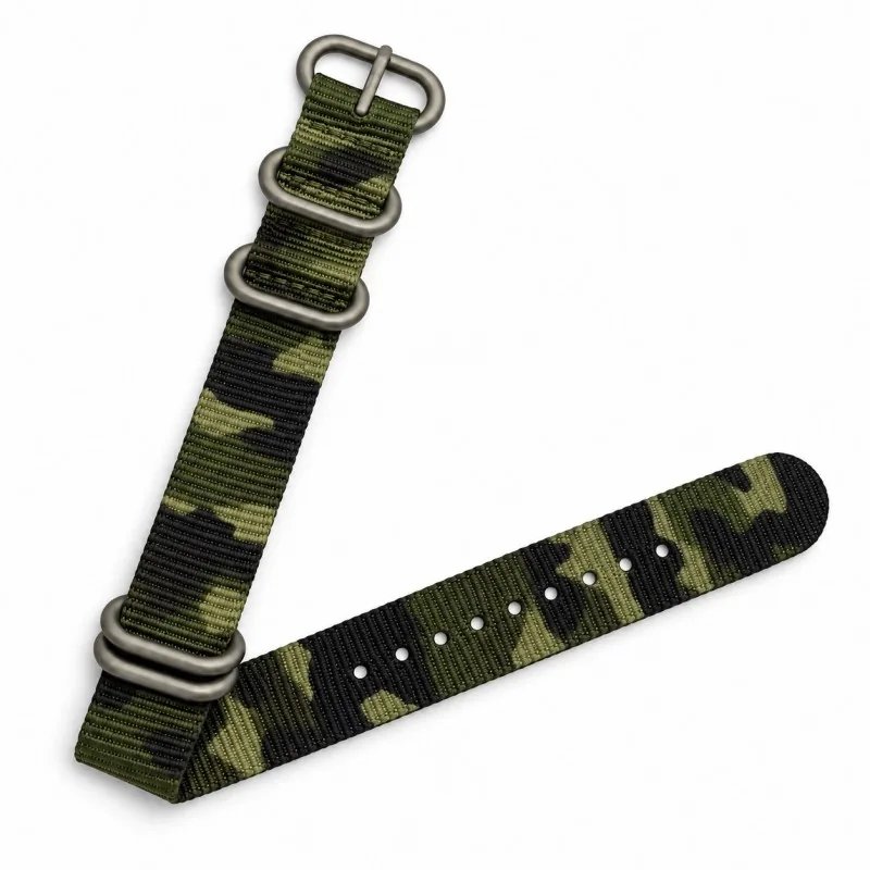 Ремінець Nato Camo A Tacs 22 мм