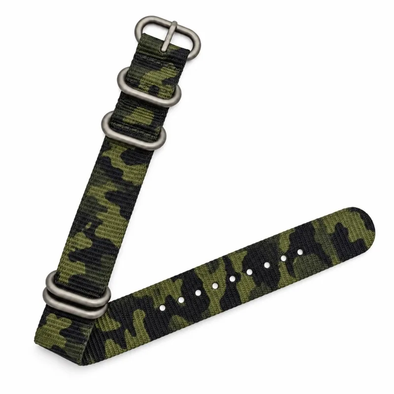 Ремешки для часов Ремешок Nato Camo Woodland 22 мм