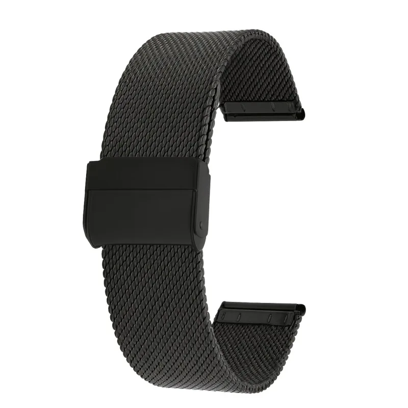 Awarder Браслет міланська петля Awarder 022 Black 20 мм
