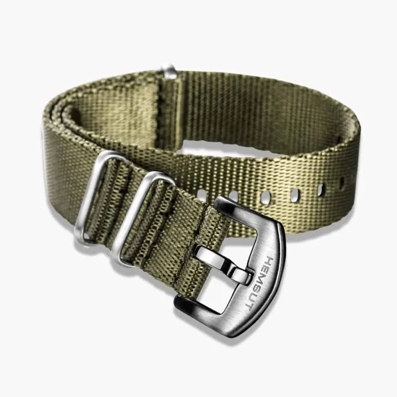 Hemsut accessories Ремінець Hemsut Military Green нейлон 18 мм.