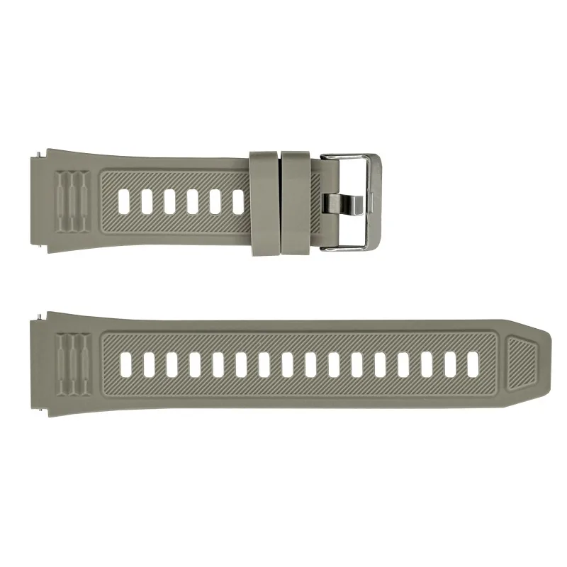 Ремешки для часов Ремінець для смарт годинника Gray-Silver 22 мм