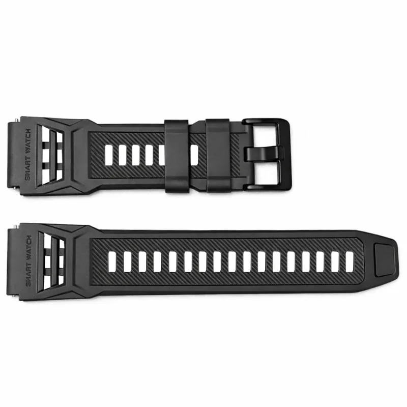 Ремешки для часов Ремінець для смарт годинника Modfit Navi Ultra All Black 22 мм