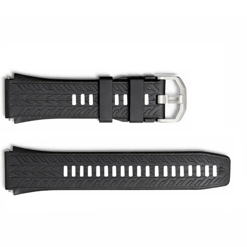 Ремешки для часов Ремінець для годинника Kospet Tank M3/M3 Ultra Black-Silver 22 мм