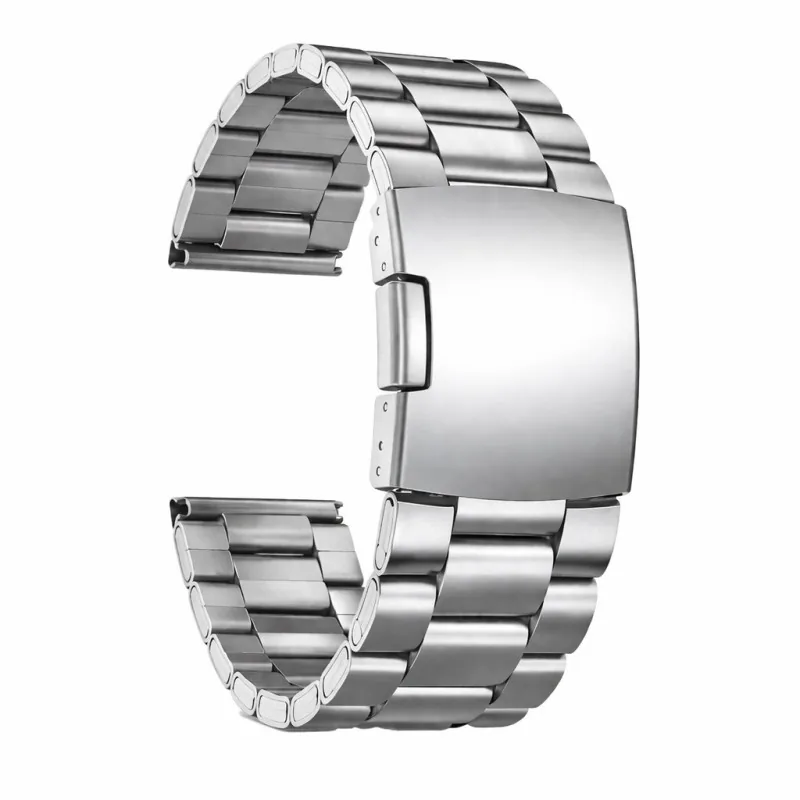 Awarder Браслет металевий Awarder 016/017 Silver 22 мм