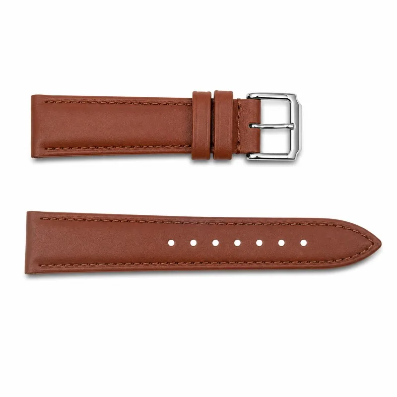 Ремінець для годинника Шкіряний Light Brown 16 мм