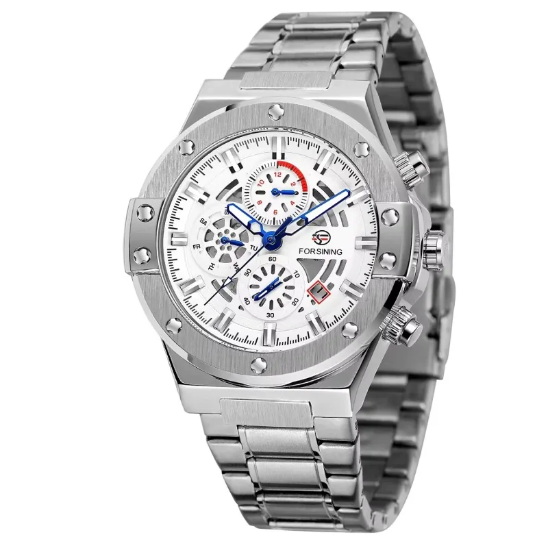 Forsining 6914 Silver-White Steel