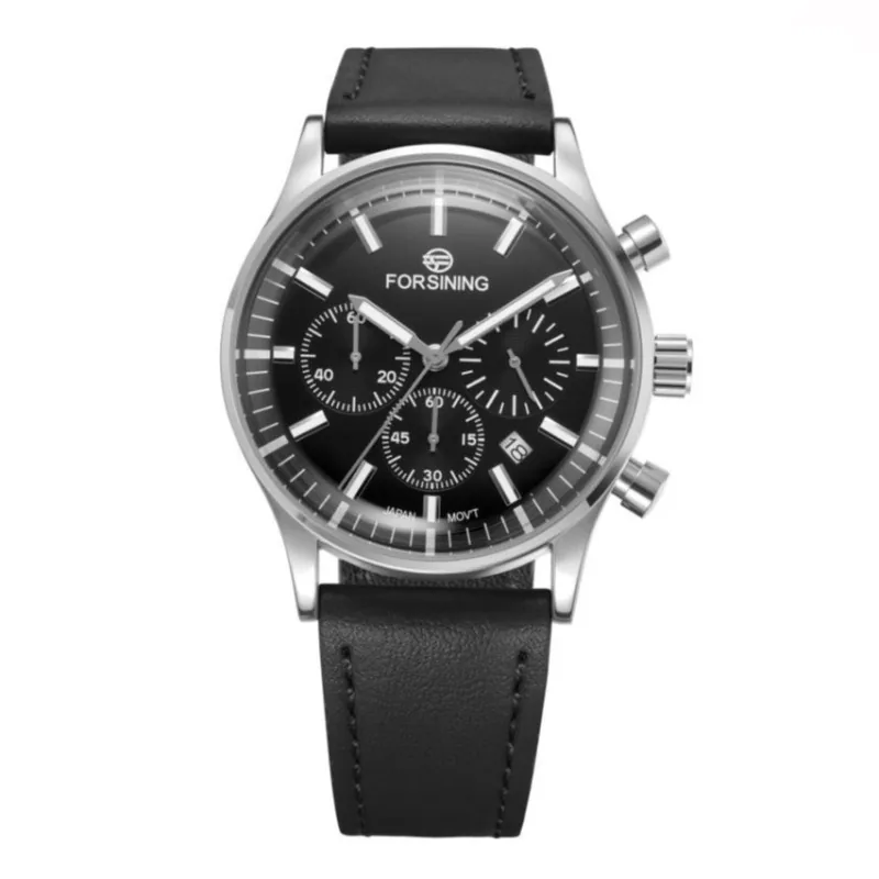 Forsining 8311 Black-Silver
