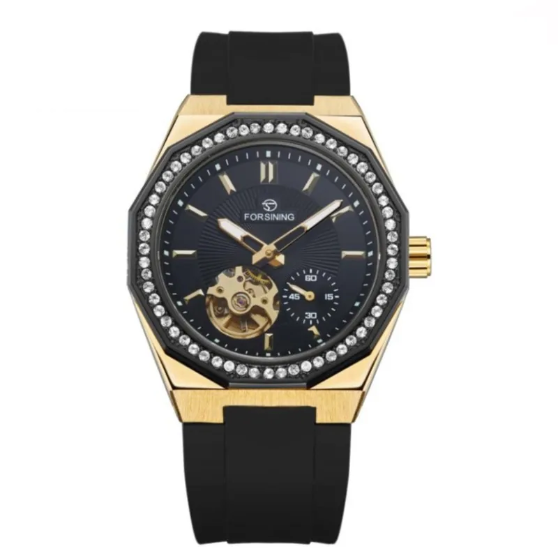 Forsining 8313 Black-Gold-Black