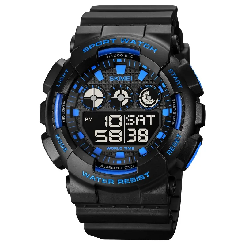 Skmei 1857BU Black-Blue SALE 2025