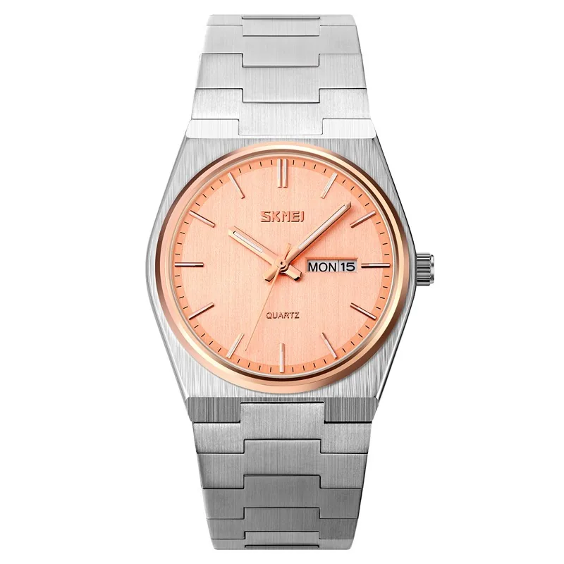 Skmei 9288SIRGRG Silver-Rose Gold-Rose Gold
