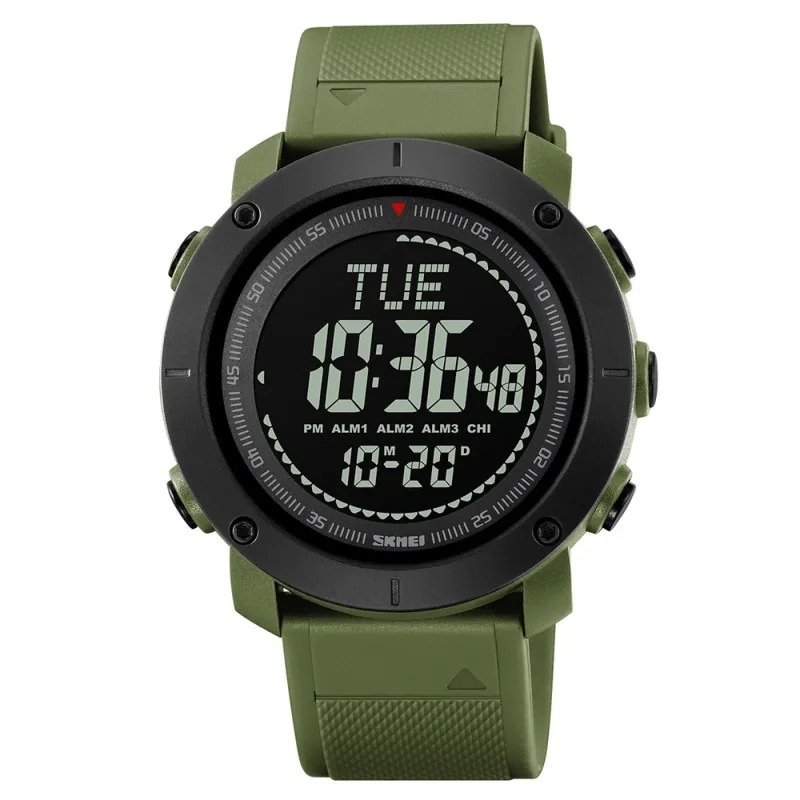 Skmei 2095AG Army Green + Compass