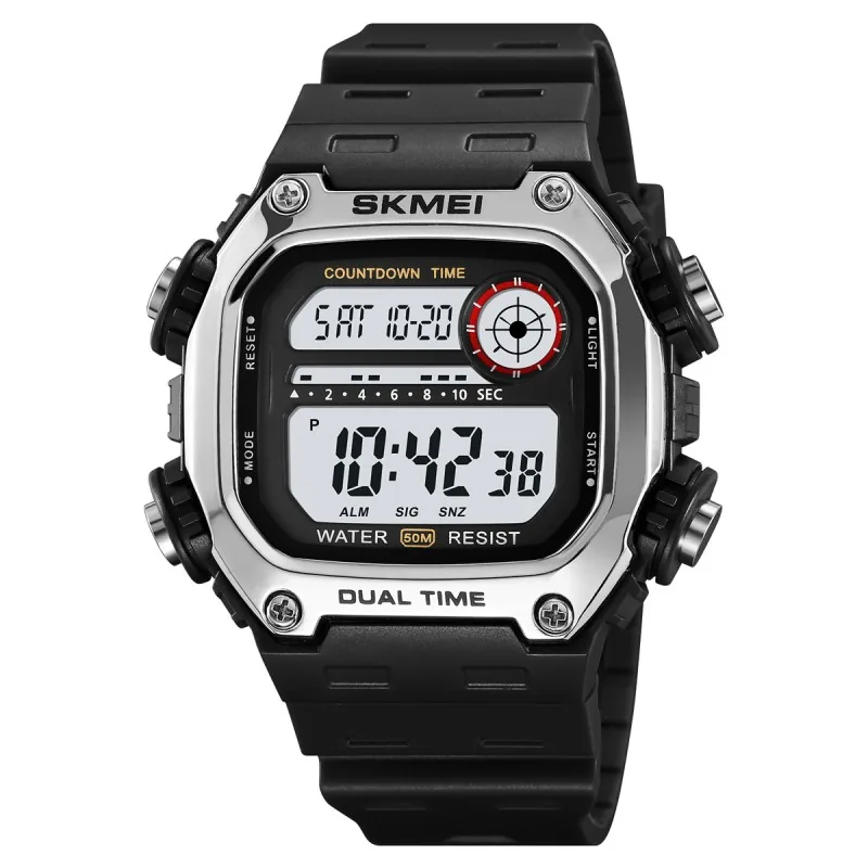 Skmei 2126SIBK Silver-Black SALE 2025
