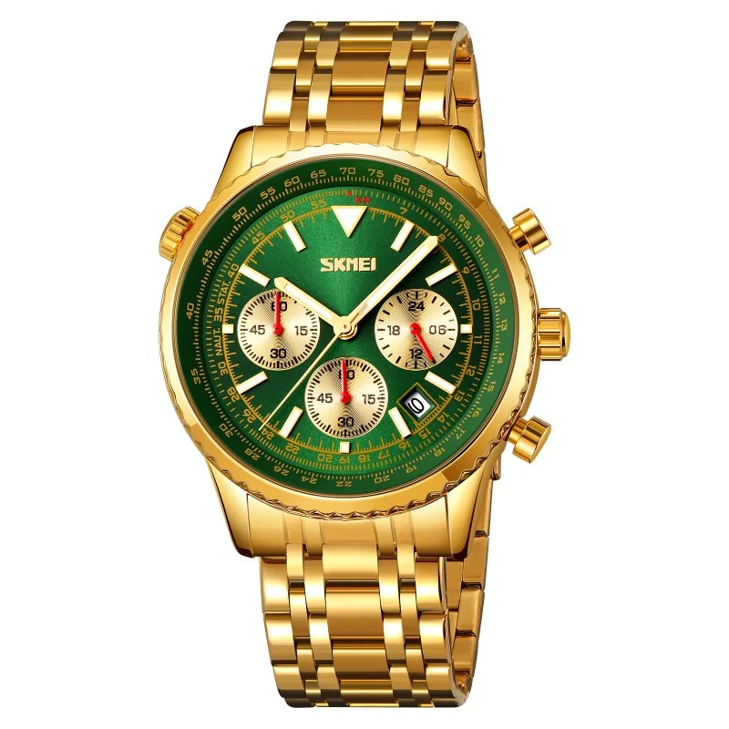 Skmei 9333GDGN Gold-Green