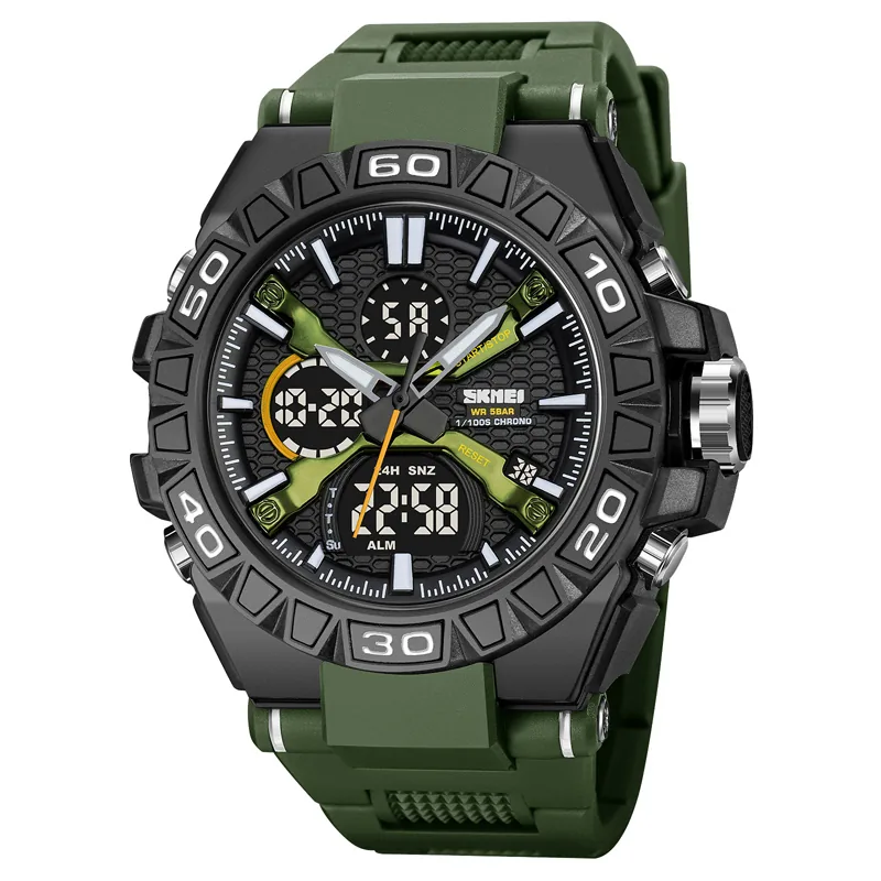 Skmei 2220AG Army Green Arch