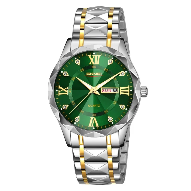 Skmei 9369TGDGN Gold-Green