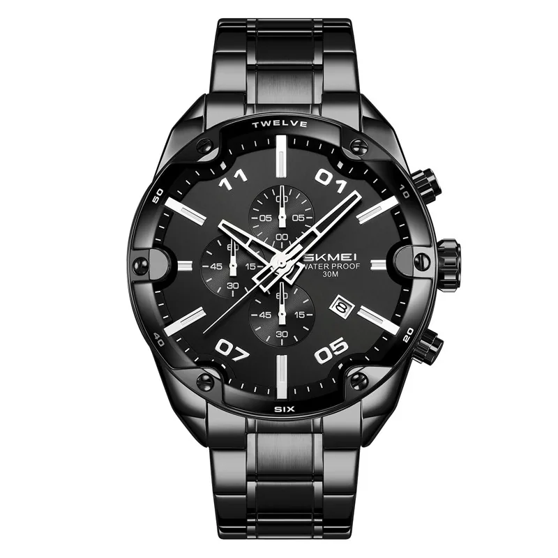 Skmei 9387BKBK Black-Black