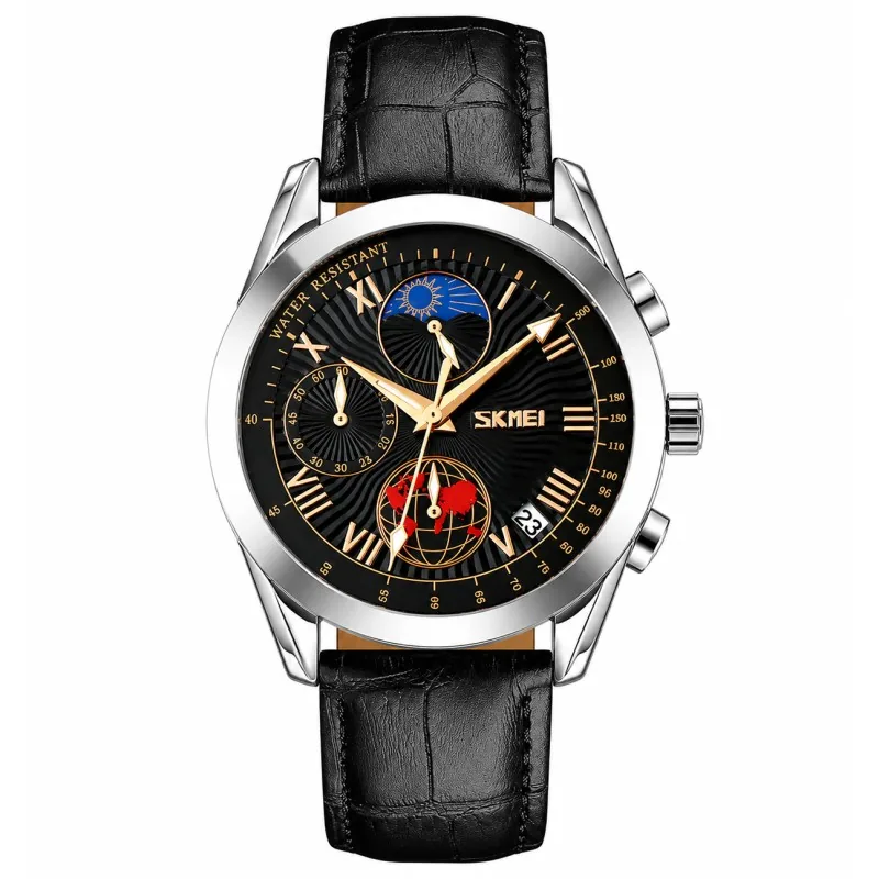 Skmei 9236SIBK Silver-Black